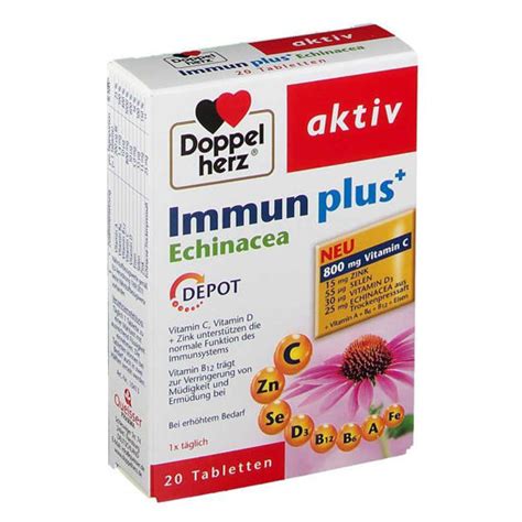 Doppelherz Aktiv Immun Plus Echinacea Tablets Mybestpharmacy Net