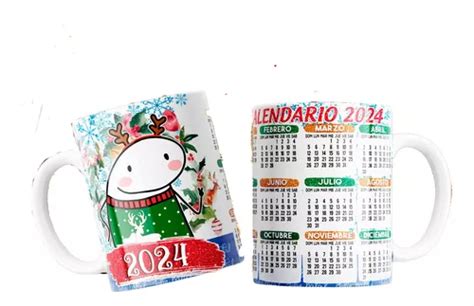 Juego De Tazas Calendario Dise Os Multiples Pack Meses Sin Inter S