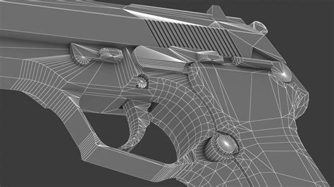 3d Model Vektor Sp1 Low Poly Realistic Vr Ar Low Poly Cgtrader