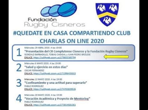 Presentaci N Del Cr Complutense Cisneros Y Fundaci N Rugby Cisneros