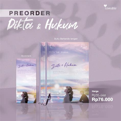 Jual Novel Dikta Dan Hukum Elegi Haekal Dhia An Farah Shopee