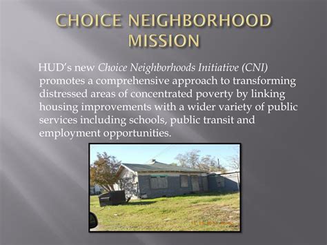 Ppt Wheatley Choice Neighborhood Initiative Cni Powerpoint