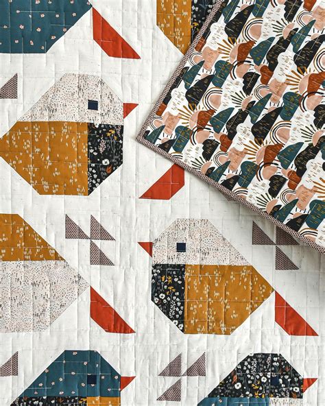 Sparrow Quilt Pattern Free This Pattern Includes Instructions For