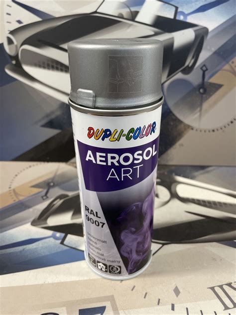 Dupli Color 741432 Aerosol Art RAL 9007 SEIDENMATT Grey Aluminium Lack