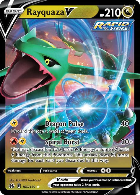 Rayquaza V Crown Zenith