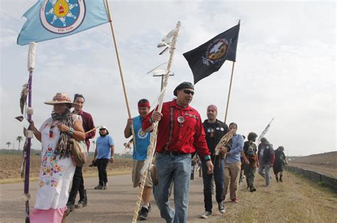 On Eve of Trump’s Speech, Protestors March Against Border Wall Project ...