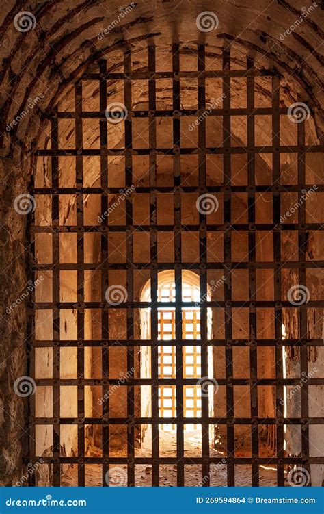 Cell in Historic Yuma Territorial Prison Stock Photo - Image of ...