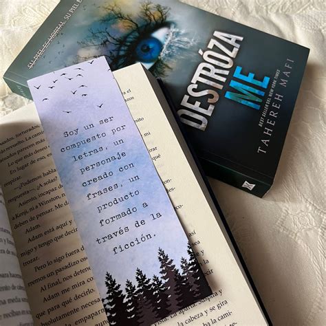 Shatter Me Series Printable Bookmark Inspired Quote Book Juliette