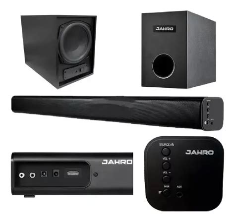 Barra De Sonido Bluetooth Subwoofer Inal Mbrica Jahro Mercadolibre