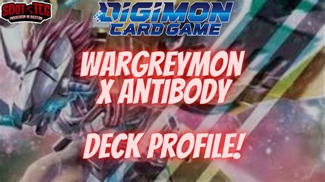 WarGreymon X Antibody Deck Profile Digimon TCG BT9 YouTube