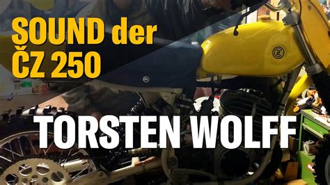 Sound der originalen ČZ 250 Motocross von Torsten Wolff restauriert