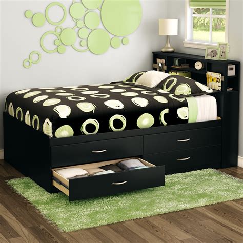 South Shore Full Storage Platform Bed & Reviews | Wayfair