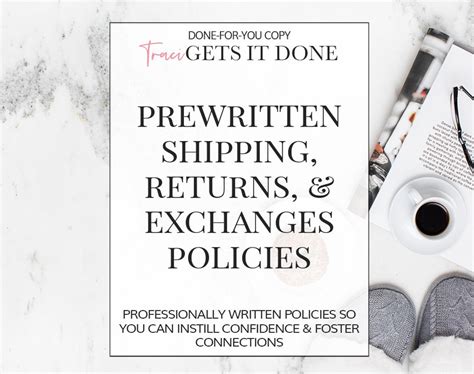 Ecommerce Shipping Return Exchange Policy For Boutiques Online Store