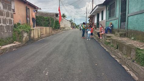 Inauguran Calles Para El Pueblo En Un Barrio De Jinotepe Radio La