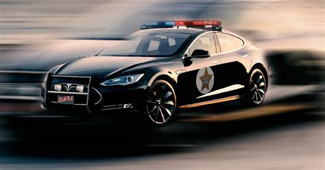 A Tesla Police Vehicle Ran Out Of Power During A Car Chase In California