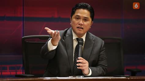 Erick Thohir Tanggapi Singkat Isu Jadi Bakal Cawapres Ganjar Pranowo