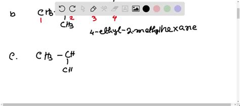 Solveddraw The Structural Formulas Corresponding To Each Of The