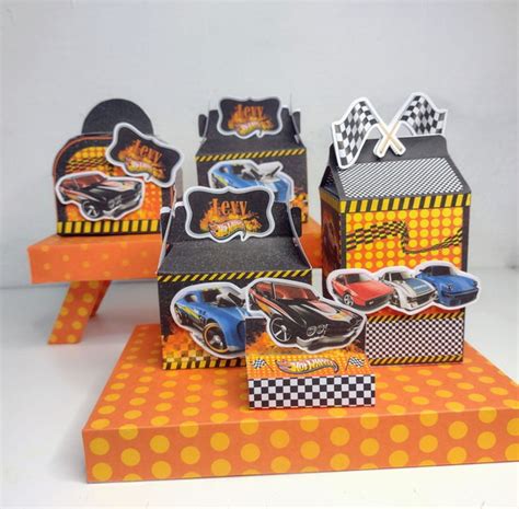 Molde Caixa Carro Hot Wheels Produtos Personalizados No Elo7