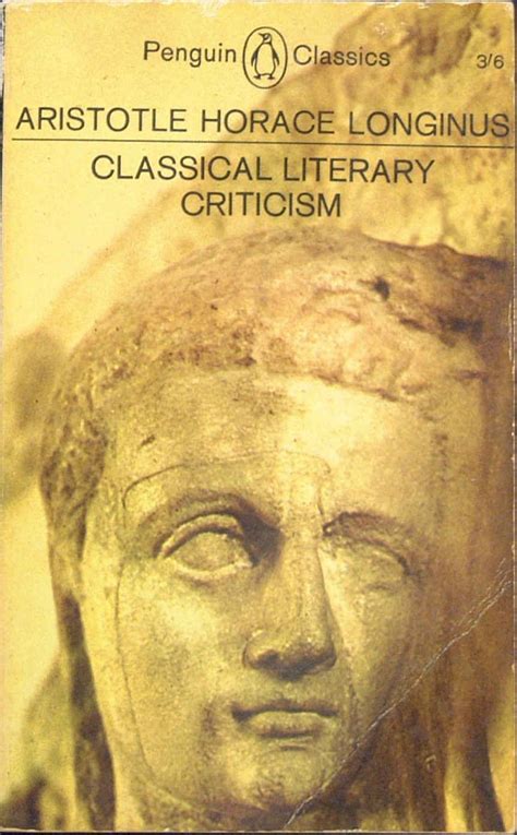 Series No L Title Classical Literary Criticism Aristotle On The