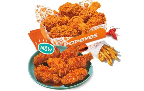 Popeyes Chicken Adds Sweet N' Spicy Wings to their Menu for a Limited ...