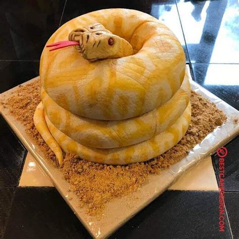 50 Snake Cake Design Cake Idea October 2019 Snake Cakes