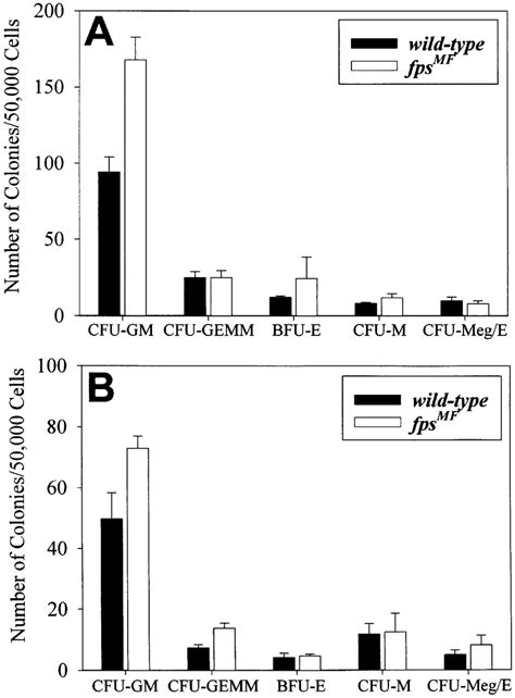 Colony Forming Unit Assay Bone Marrow From Wt And Fps Mf Siblings Was Download Scientific