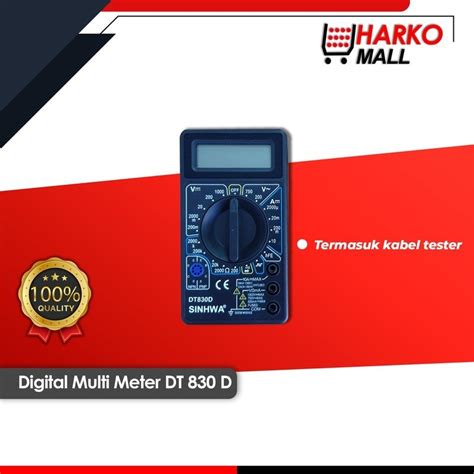 Jual Multi Tester Digital Avometer Multi Meter Dt D Shopee Indonesia