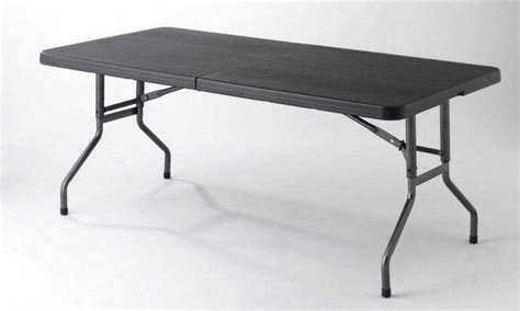 Black Folding Table Rentals