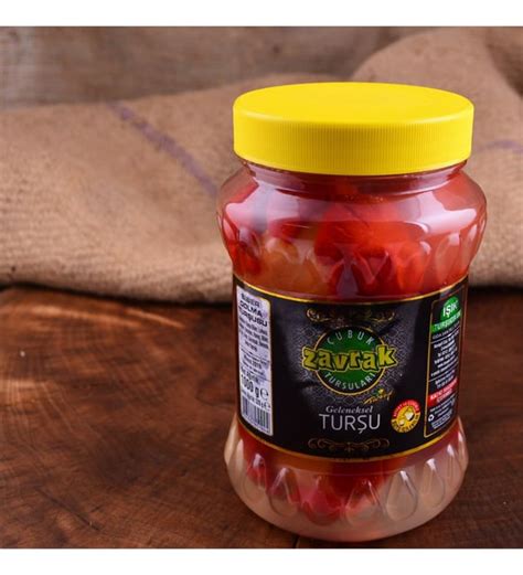 Zavrak Biber Dolması Turşusu 1 Kg