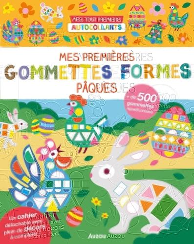 Mes premières gommettes formes Pâques Nadia Taylor