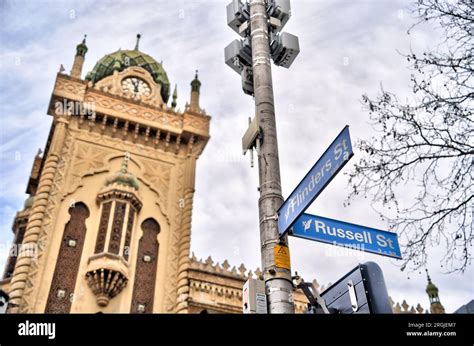 Melbourne Landmarks, Australia Stock Photo - Alamy