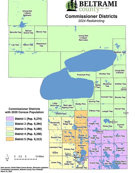 New District Map Puts Whole Beltrami County Board Up For 2024 Election