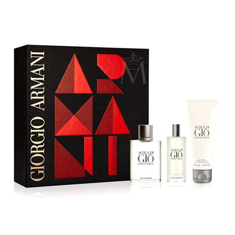 Armani Acqua Di Gio Eau De Toilette 50ml Gift set- Acqua Di Gio Eau De ...