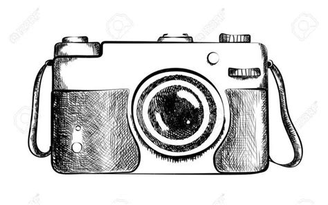 17+ Old Camera Drawing - Vintage Style Sketches