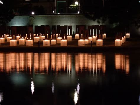 Oklahoma City National Memorial at Night | Smithsonian Photo Contest ...