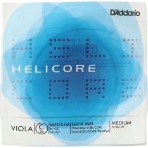 D Addario H410 Helicore Viola String Set Medium Scale Sweetwater