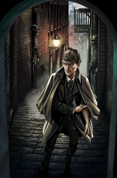 Ilustración Digital Septiembre 2015 Sherlock Holmes Sherlock Holmes