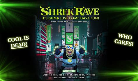 Shrek Rave New York Metro The Bowery Presents