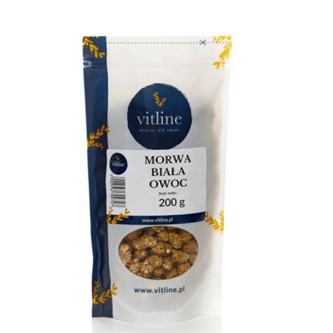 Morwa biała suszona owoc 200 g Vitline