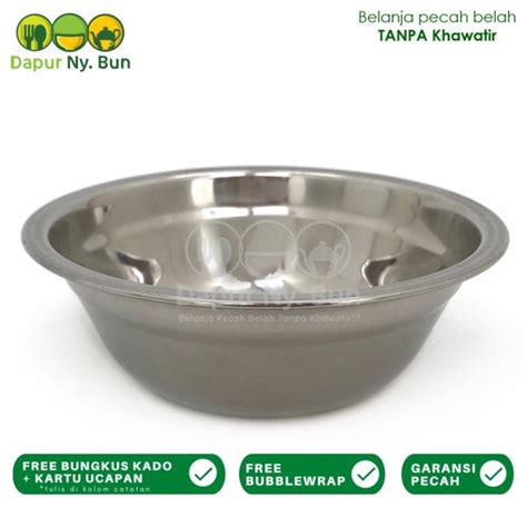 Jual Mangkok Kobokan Stainless Komodo 14cm Mangkok Kuah Tebal Di