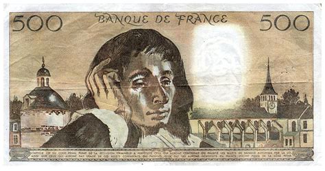 Banknote France 500 Francs Pascal St Jacques Tower 08 01 1981