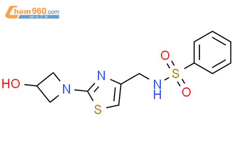 429672 76 4 BENZENESULFONAMIDE N 2 3 HYDROXY 1 AZETIDINYL 4