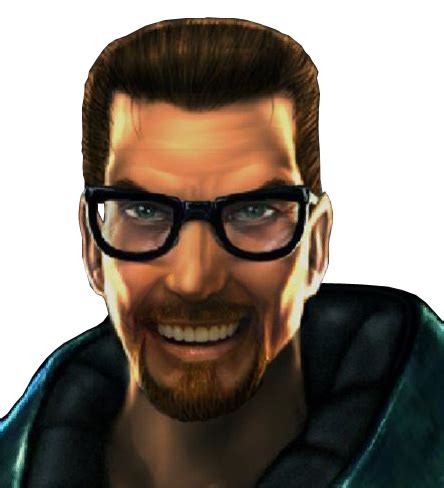 Gordon Freeman Smile Blank Template Imgflip