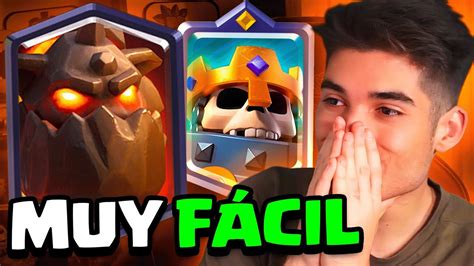 El Mazo M S F Cil De Usar Clash Royale Youtube