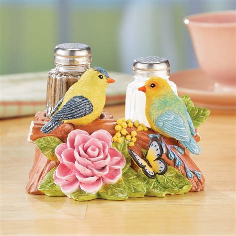 Birds And Butterfly Salt And Pepper Set Collections Etc