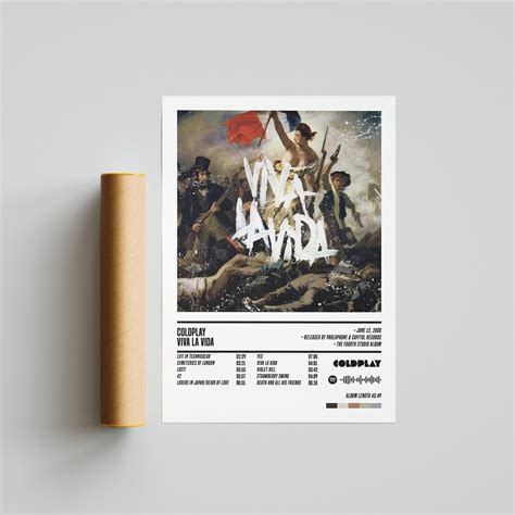 Coldplay - Viva La Vida Or Death And All His Friends Poster | Coldplay