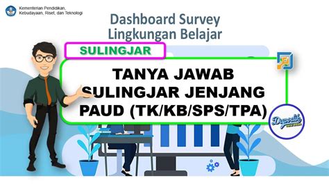 TANYA JAWAB SULINGJAR JENJANG PAUD TK KB SPS TPA YouTube