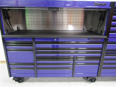 Snap On Purple Black 84 Epiq Toolbox Armor Edge Top Hutch Side