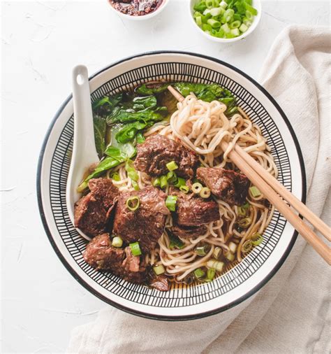 Mom's Famous Taiwanese Beef Noodle Soup - Cooking in Chinglish