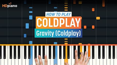 How To Play Gravity By Coldplay Hdpiano Part Piano Tutorial